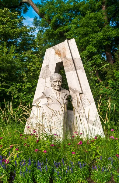 Wien Österreich Juli 2019 Denkmal Für Den Komponisten Franz Lehar — Stockfoto