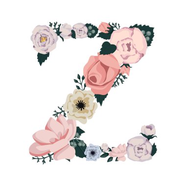 Çiçekten yapılmış 