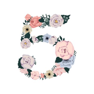 Çiçekten yapılmış 