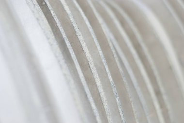 çok hafif arka plan ve plastik parçalar