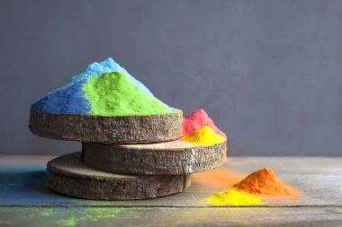 Renkler veya renkleri Hindistan Holi festival