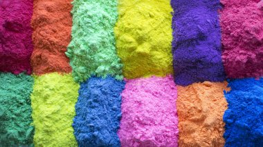 Renkler veya renkleri Hindistan Holi festival