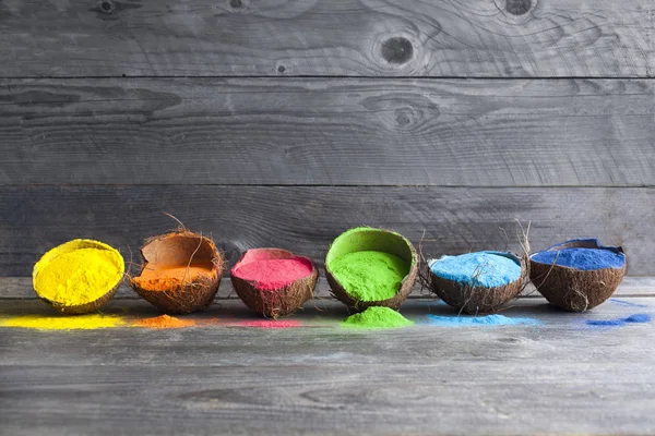 Renkler veya renkleri Hindistan Holi festival