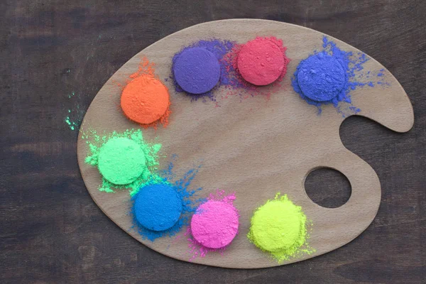 Renkler veya renkleri Hindistan Holi festival