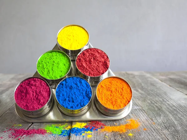 Renkler veya renkleri Hindistan Holi festival
