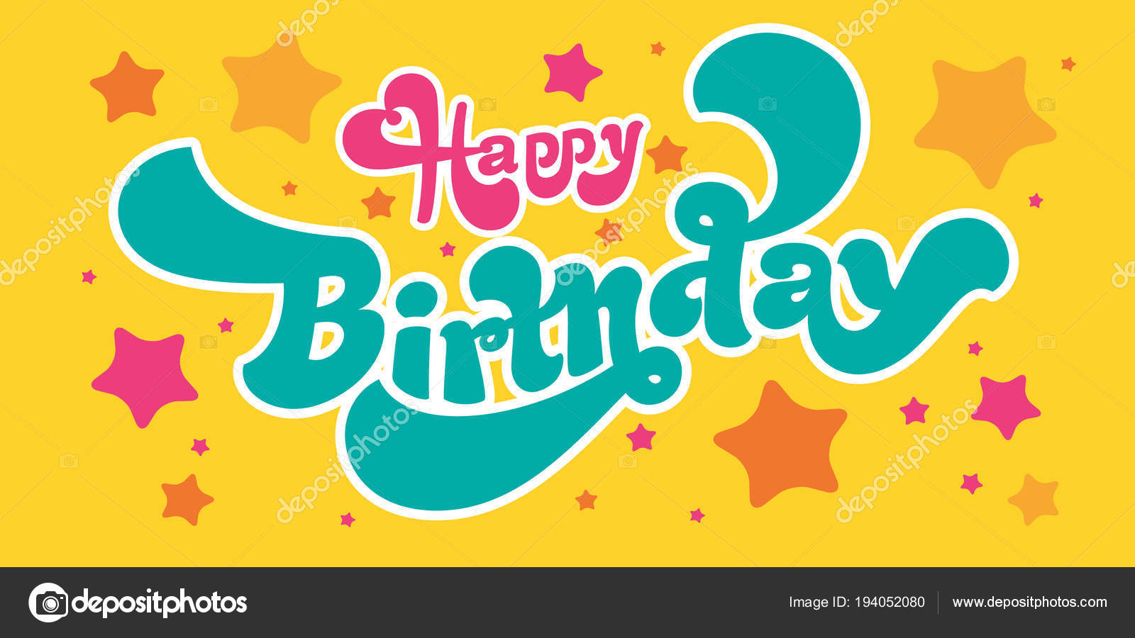 お誕生日おめでとうございます ロゴの素敵な面白いベクトル画像 ストックベクター C Zotovfonts お誕生日おめでとうございます ロゴの素敵な面白いベクトル画像 ストックベクター C Zotovfonts