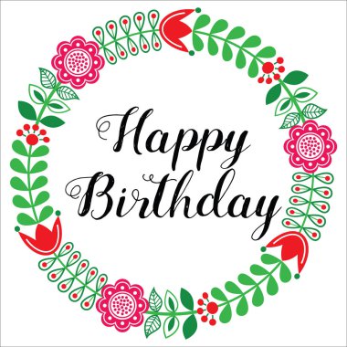 Happy Birthday Circle Free Vector Eps Cdr Ai Svg Vector Illustration Graphic Art Happy Birthday Circle Free Vector Eps Cdr Ai Svg Vector Illustration Graphic Art