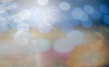 bokeh ışık ile ibadet Tanrıya dua et. Hıristiyan Katolik eucharist yılında korusun Tanrı töreni.