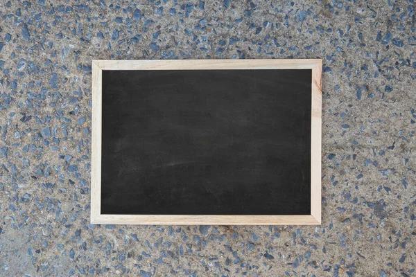 Blank Chalkboard Chalk Blackboard — Stock Fotó