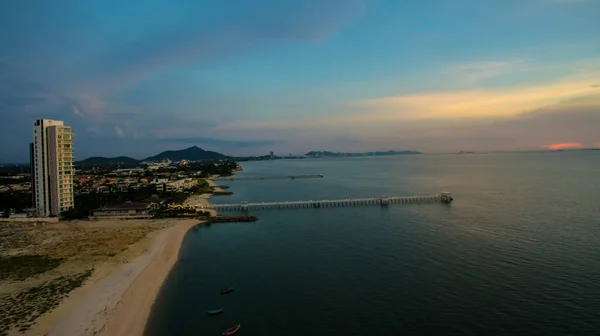 Hermosa Vista Del Mar Playa — Foto de Stock