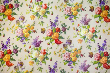 Çiçeklerle sulu boya deseni, çiçek arkaplanı