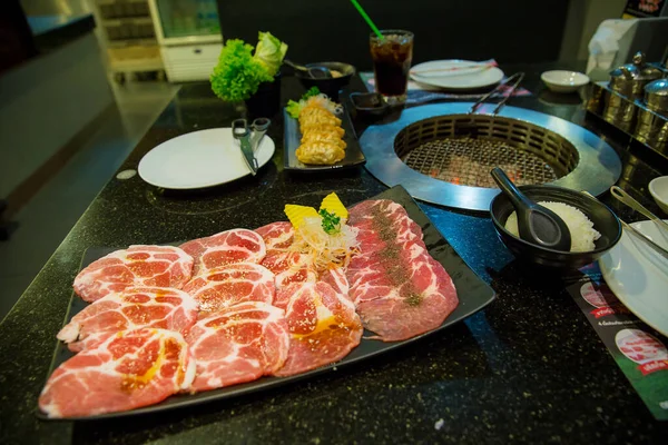 Uma Foto Cozinha Restaurante — Fotografia de Stock