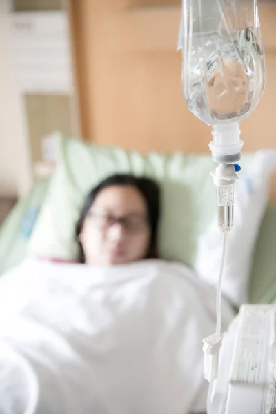 Пациент Больнице Кровать — стоковое фото