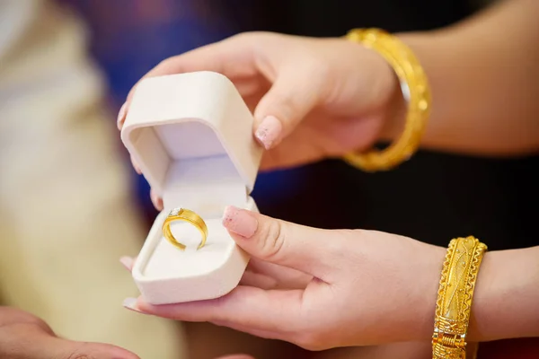 Wedding Rings Ring Background Bride — Stockfoto