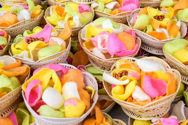 Colorful Candies Basket — Photo
