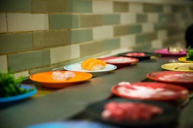 Lezzetli yemekler, seçici odaklanma.