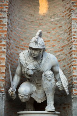 Venedik, İtalya 'da bir aslan heykeli