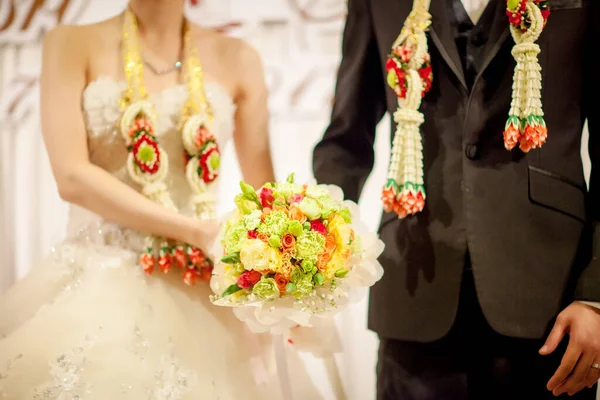 結婚指輪と花嫁 — ストック写真