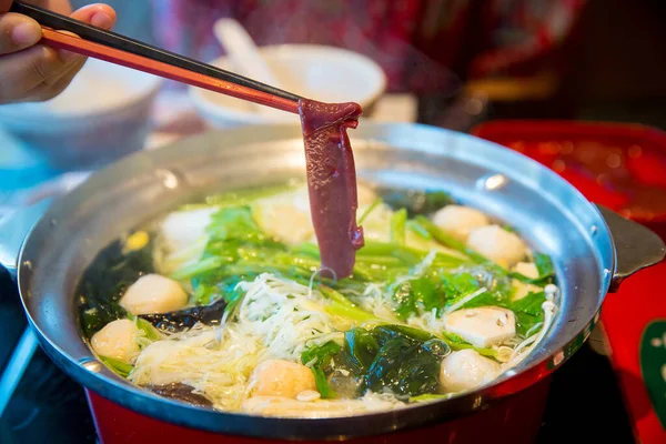 맛있는 아시아인의 음식을 가까이 — 스톡 사진