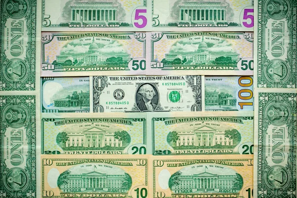 Hintergrund Der Amerikanischen Dollars — Stockfoto