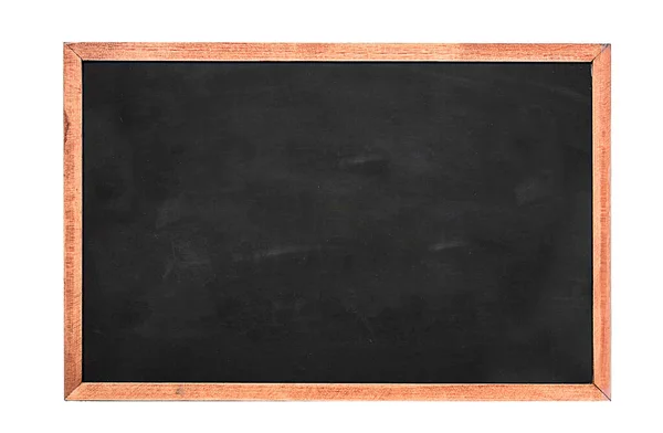 Blackboard Black Chalk White Background —  Fotos de Stock