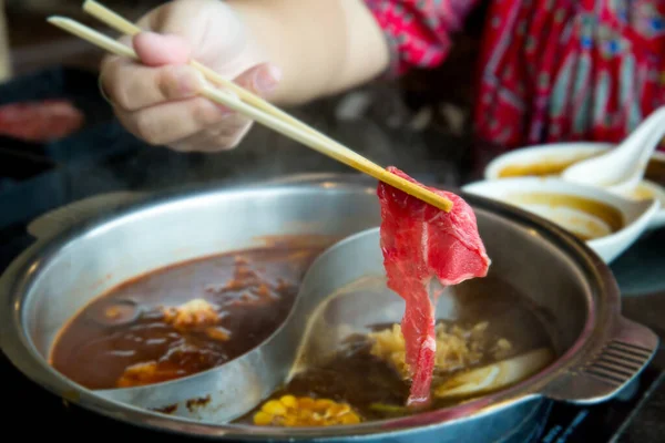 맛있는 아시아인의 음식을 가까이 — 스톡 사진