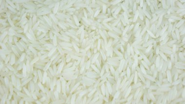 pirinç arka planı, Asya ülkelerinin ana gıdası. arkaplan, duvar kağıdı ve kopyalama alanı için resim. Doğanın dokusu. önemli ekonomi tarımı.