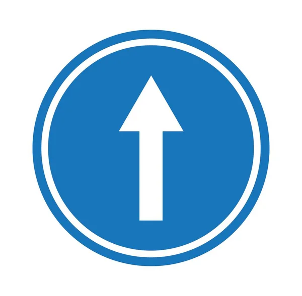 Иконка Дорожного Знака Векторная Иллюстрация — стоковое фото