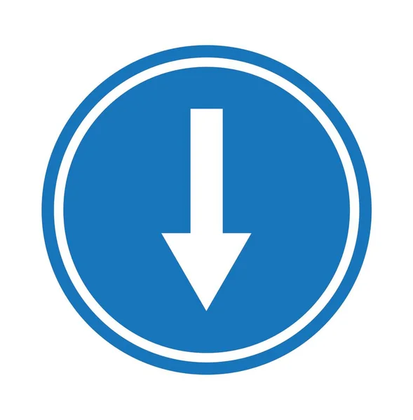Icono Flecha Vector Ilustración —  Fotos de Stock