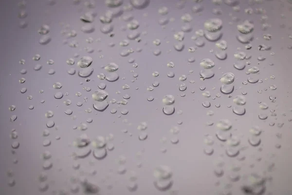 Wassertropfen Auf Das Glas — Stockfoto