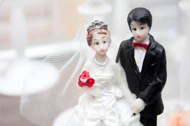 Zarif yemek masası.