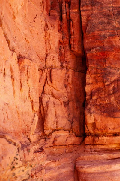 Piękny Szeroki Kąt Widzenia Niesamowitych Formacji Piaskowca Egipcie — Zdjęcie stockowe