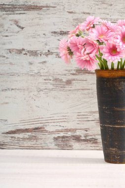 Gerbera ile büyük bir güzel önümüzdeki bir herhangi bir bağlama harika Dekorasyon dekorasyon kesme çiçekler ile mi.