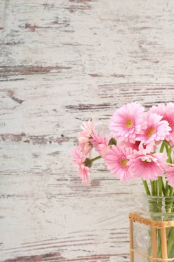 Gerbera ile büyük bir güzel önümüzdeki bir herhangi bir bağlama harika Dekorasyon dekorasyon kesme çiçekler ile mi.