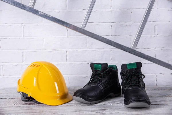 Protective Helmet Necessary Any Construction Work — Stockfoto