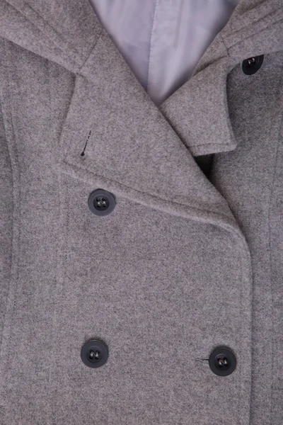 Casaco Uma Forma Elegante Uma Jaqueta Longa Usada Principalmente Inverno — Fotografia de Stock