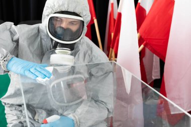 Yaklaşan başkanlık seçimlerinde en yüksek önlemler alındı. Hijyen ve temizlik en üst seviyede..