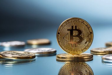 Bitcoin. Altın ve gümüş bitcoins - sanal cryptocurrency