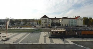 Dolgu alanı. Uçağın Shot. Uçan Nehri