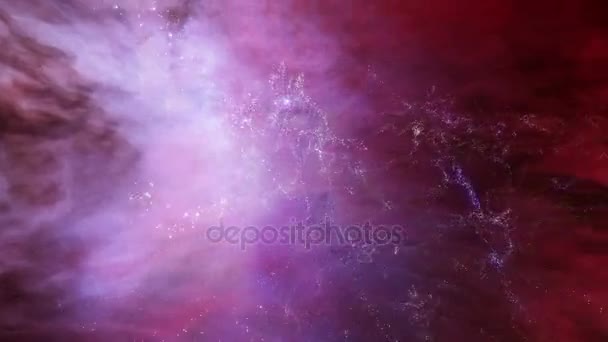 Abstract space background — Stock Video