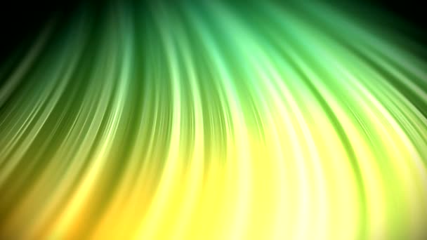 Giallo verde verticale fascio di flusso luminoso — Video Stock