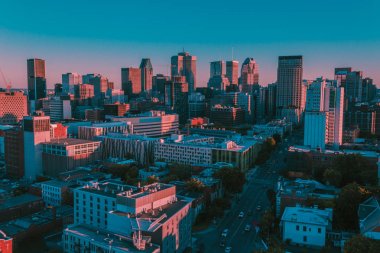 Montreal Skyline çamurcun atış 