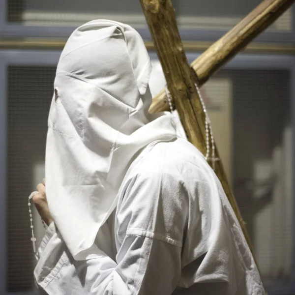 Procesión que tiene lugar el viernes de Pascua en Civitavecchia, i — Foto de Stock