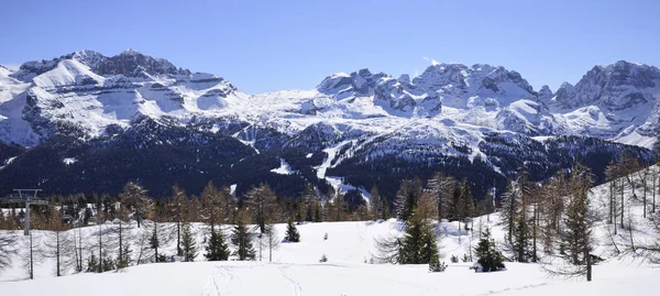 Вершин Альп зі снігом Сонячний зимовий день — стокове фото