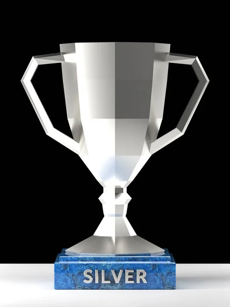 Gümüş bardak 3d çizim