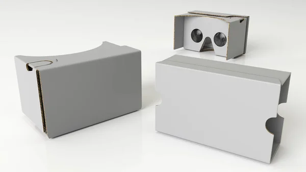 karton mockup 3d çizim