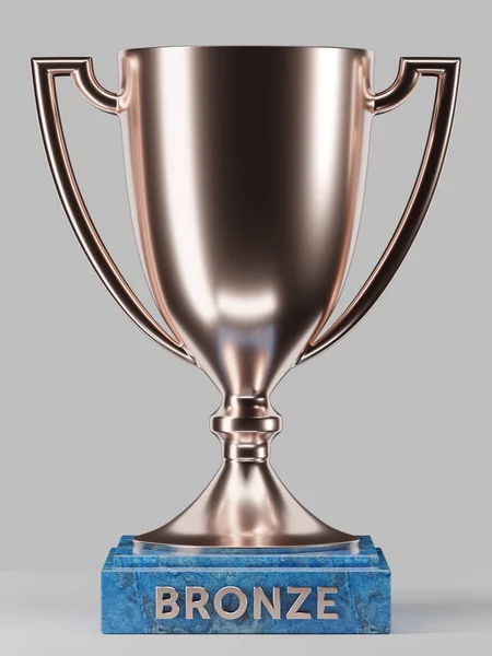 Bronz Kupası 3d resimde kırpma yoluyla