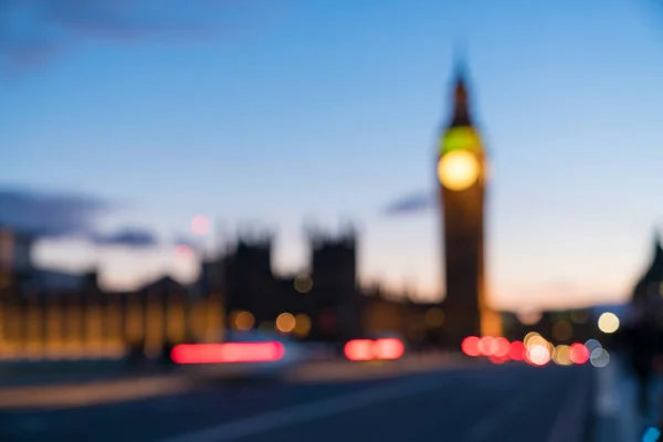 London Westminster Bridge Wieży Zegarowej Big Ben — Zdjęcie stockowe