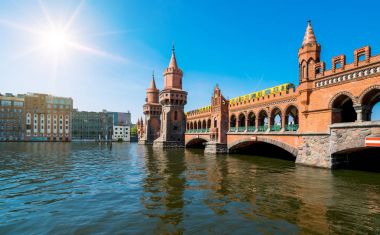 Berlin, Almanya, yaz aylarında