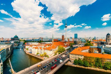 Berlin, Almanya, yaz aylarında